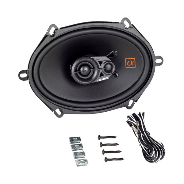 Main product image for Alphasonik NS683 6"x8" NEURON Series 3-Way Full-Range Speaker Pair268-658